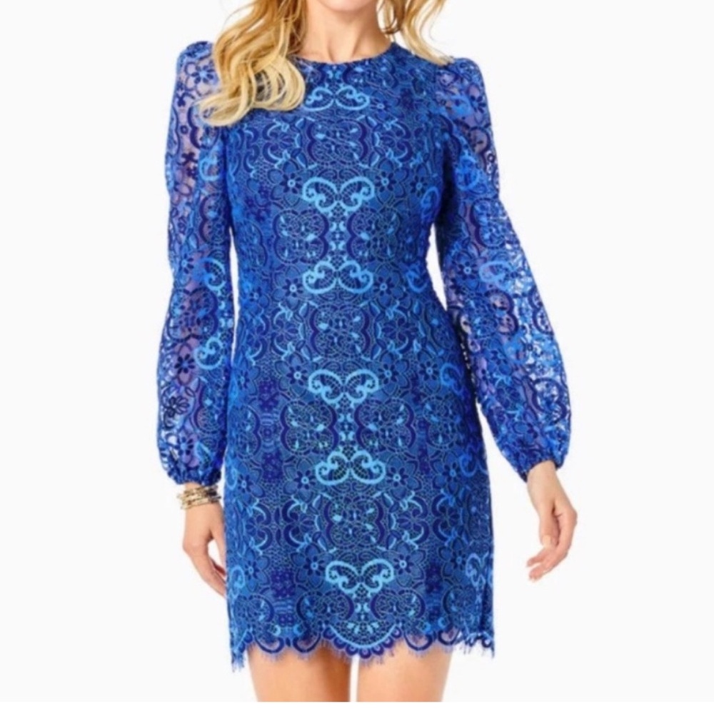 Lilly Pulitzer Georgi Lace Dress - Like New